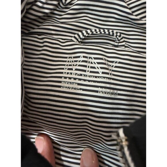 Marc New York Performance Quilted Vest Size Medium Black Cotton - Picture 5 of 7